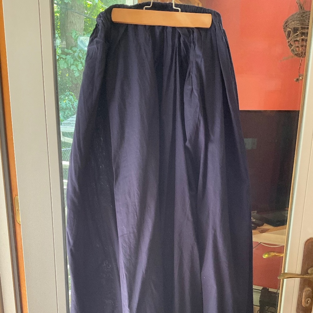 2 Skirts. Renaissance Fair underskirts - Handmade - Navy, Mustard, or